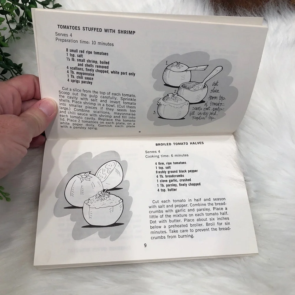Vintage cookbooks